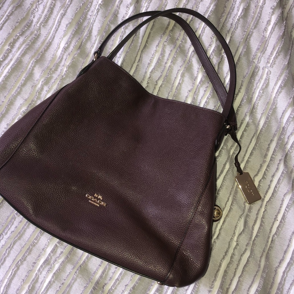 Authentic Coach Handbag w Box - Dalton 31 Oxblood